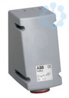 Розетка 332RL6 32А 3P+E 6ч для монтажа на поверхность с подкл. шлейфа IP44 ABB 2CMA168419R1000