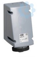 Розетка 332RL7W 32А 3P+E 7ч для монтажа на поверхность с подкл. шлейфа IP67 ABB 2CMA168490R1000
