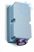 Розетка 4125RL6W 125А 3P+N+E 6ч для монтажа на поверхность с подкл. шлейфа IP67 ABB 2CMA168536R1000