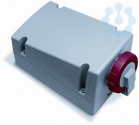 Розетка 432RL11W 32А 3P+N+E 11ч для монтажа на поверхность с подкл. шлейфа IP67 ABB 2CMA168501R1000