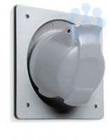 Розетка панельная 316RAU5 16А 3P+E 5ч с угловым унифицир. фланцем IP44 ABB 2CMA193225R1000