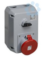 Разъем 63А 3P+N+E IP44 ABB 2CMA168042R1000