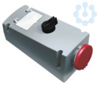 Розетка 16А 3P+N+E с выкл. и мех. блокировкой IP67 ABB 2CMA168075R1000