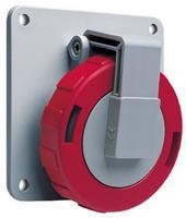 Розетка панельная 463RAU6W 63А 3P+N+E 6ч с угловым унифицир. фланцем IP67 ABB 2CMA167464R1000