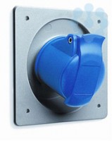 Розетка СП 16А 220В 2P+E IP44 с угл. ABB 2CMA193218R1000