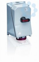 Розетка 125А 3P+N+E с выкл. и мех. блокировкой металл. IP44 ABB 2CMA168053R1000