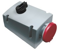 Розетка 16А 3P+E с выкл. и мех. блокировкой IP67 ABB 2CMA167832R1000