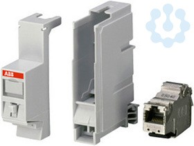 Розетка компьютерная IPM/S 1.1 RJ45 MDRC ABB 2CDG120036R0011