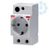 Розетка щитовая M1175-L нем. станд. с индик. ABB 2CSM212000R0721
