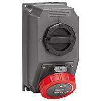 Розетка переносная Hypra 32А 400В 3К+Н+З IP67 Leg 059265