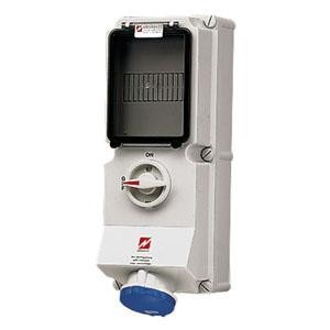 Розетка наруж. уст. Duo 16А 2P+E IP44 Mennekes 7213