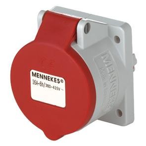 Розетка скрыт. уст. 16А 380В 3P+E+N I44 прямая Mennekes 3385