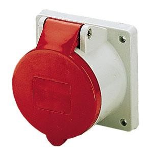Розетка скрыт. уст. 32А 380В 3P+E+N IP44 прямая Mennekes 3451