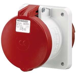 Розетка скрыт. уст. 63А 230В 3P+E IP44 прямая Mennekes 1248A