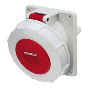 Розетка скрыт. уст. 32А 380В 3P+E IP67 косая 20гр Mennekes 1506