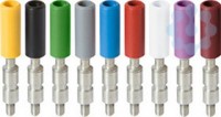 Гнездо тестовое AJS9 YL d4 IP20 для ZS10-ST.. жел. ABB 1SNA179726R0200