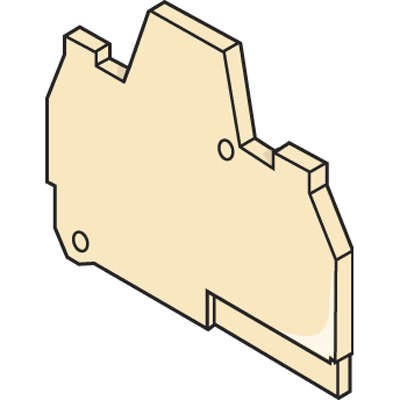Изолятор торц. FEMAD3 NF для D...ADO.NF ABB 1SNA399802R0500