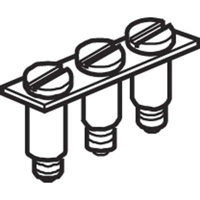 Перемычка BJM62 IP00 для DR4/6 4п ABB 1SNA173219R0000