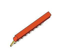 Перемычка 34п PC5.34 ROUGE шаг 5мм ABB 1SNA290366R1500