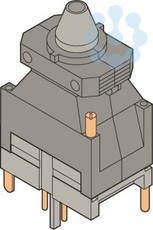 Разъем FIT-2/4-2 для цепей напряжения с увеличенным кожухом; для установки контактов BRE-T 2 ряда по 4 полюса ABB 1SNA16