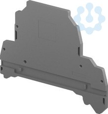 Изолятор торц. ES4-D2-SF1 для 2-х уровневых клемм ZS4-D2-SF1 с держателем предохранителя ABB 1SNK508911R0000