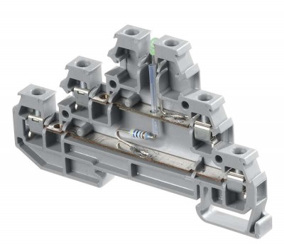 Клемма винт. D2.5/6.DAL со светодиодом ABB 1SNA115535R0300