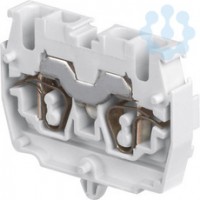 Клемма DH2.5/5.2L пруж. 2.5кв.мм монтаж ножки в плату сер. ABB 1SNA290261R1400