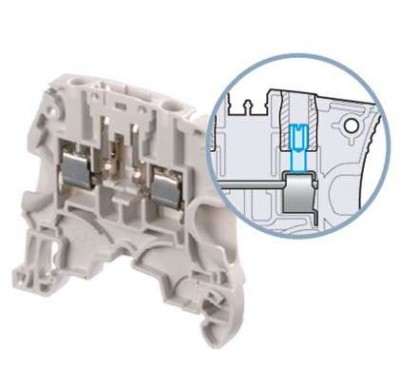 Клемма ZS4-SP-T2 с розеткой + 2 тест. DIA2 ABB 1SNK505314R0000