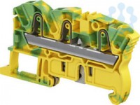 Клемма втычная ZK4-PE-3P 4кв.мм 3 зажима 