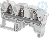 Клемма втычная ZK6-3P-OR 6кв.мм 3 зажима оранж. ABB 1SNK708031R0000