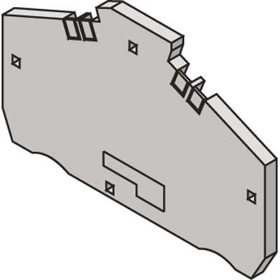 Изолятор торц. FED5I 3L для D2.5/5.I...L ABB 1SNA290311R0600