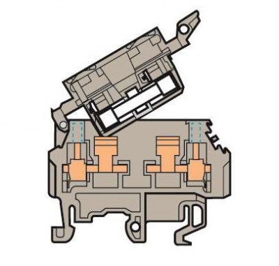 Клеммник винт. M4/8.SFT 4мм ABB 1SNA115662R2200