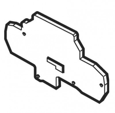 Изолятор торц. FED8SF.2L для D2.5/8.SF... ABB 1SNA291131R1700