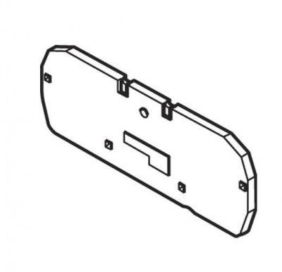 Изолятор торц. FED10.2L для D10/10.2L ABB 1SNA291461R2200