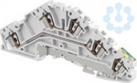 Клемма пруж. D2.5/5.LLP.L.V0 2.5кв.мм сер. ABB 1SNA290326R0500