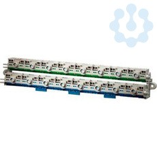 Клемма FIXCONNECT втычного исполнения для боксов KV по 18мод. PE+N 8х25кв.мм 32х4кв.мм с разделяемой шиной N KV FC 36 HENSEL 61000732
