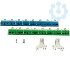 Клемма N-PE для корпусов FP 3х17мод. втычное исполнение 8х25кв.мм 32х4кв.мм на каждую FP FC 51 HENSEL 68000038