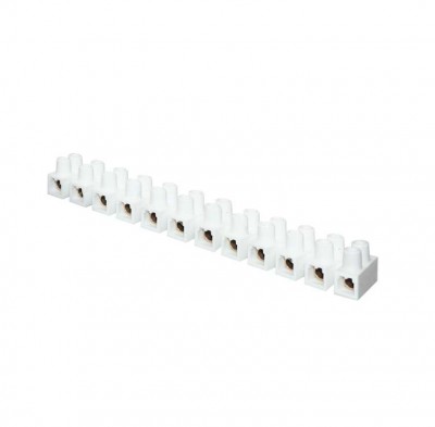 Колодка клеммная 35мм 80А полистирол бел. EKF plc-KK-35-80-ps-w