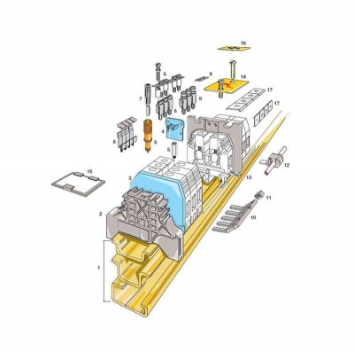 Крышка PFN1.G левая изолирующая 3.5мм для корпусов EBS и EBP сер. ABB 1SNA113091R0000