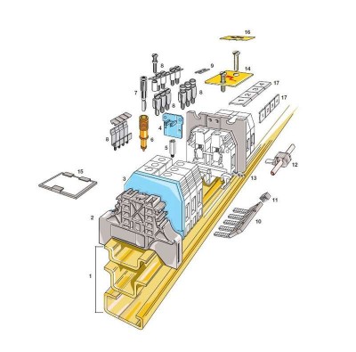 Корпус EBS...A пласт. для печатных плат сер. ABB 1SNA114533R0000