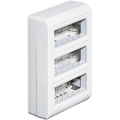 Коробка настен. с супортом и декоративной накладкой (173х247х65) Light Light Tech Leg BTC 150418BA