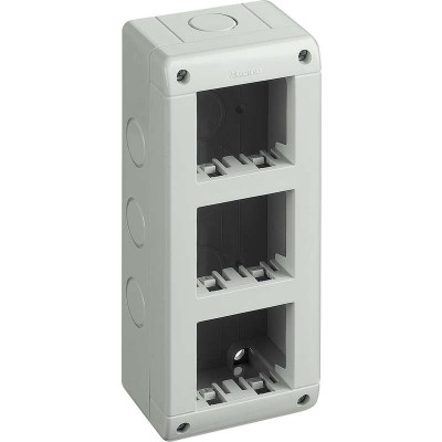 Корпус защ. IP40 2+2+2мод. верт. Leg BTC 25406V