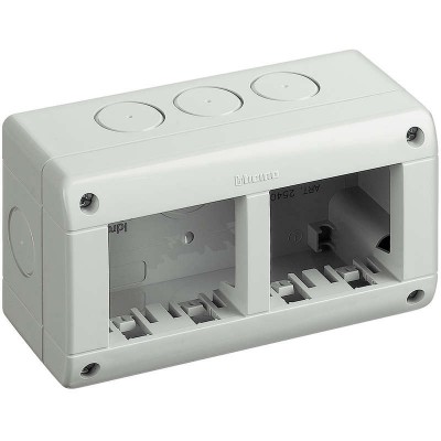 Корпус защ. IP40 2+2мод. Leg BTC 25404/2