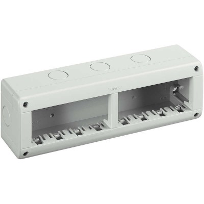 Корпус защ. IP40 4+4мод. Leg BTC 25408
