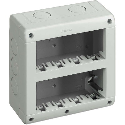 Корпус защ. IP40 4+4мод. верт. Leg BTC 25408V