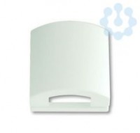 Накладка с кр. 50х50 AMP solo/fut. бел. бархат ABB 2CKA001710A3876