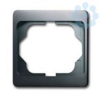 Рамка 1-м Alpha exclusive платина ABB 1754-0-4373