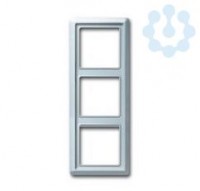 Рамка 3-м Allwetter IP44 серебристо-алюм. ABB 2CKA001730A0280