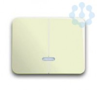 Клавиша для 2-канального светорег. 6565 U alpha nea сл. кость ABB 6599-0-2892