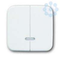 Клавиша для 2-канального светорег. 6565 U Reflex SI альп. бел. ABB 2CKA006599A2889